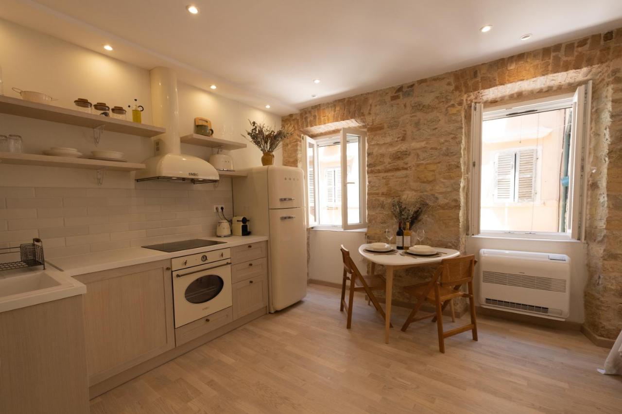 La Corda - Renovated Apartment In Corfu Town Eksteriør billede