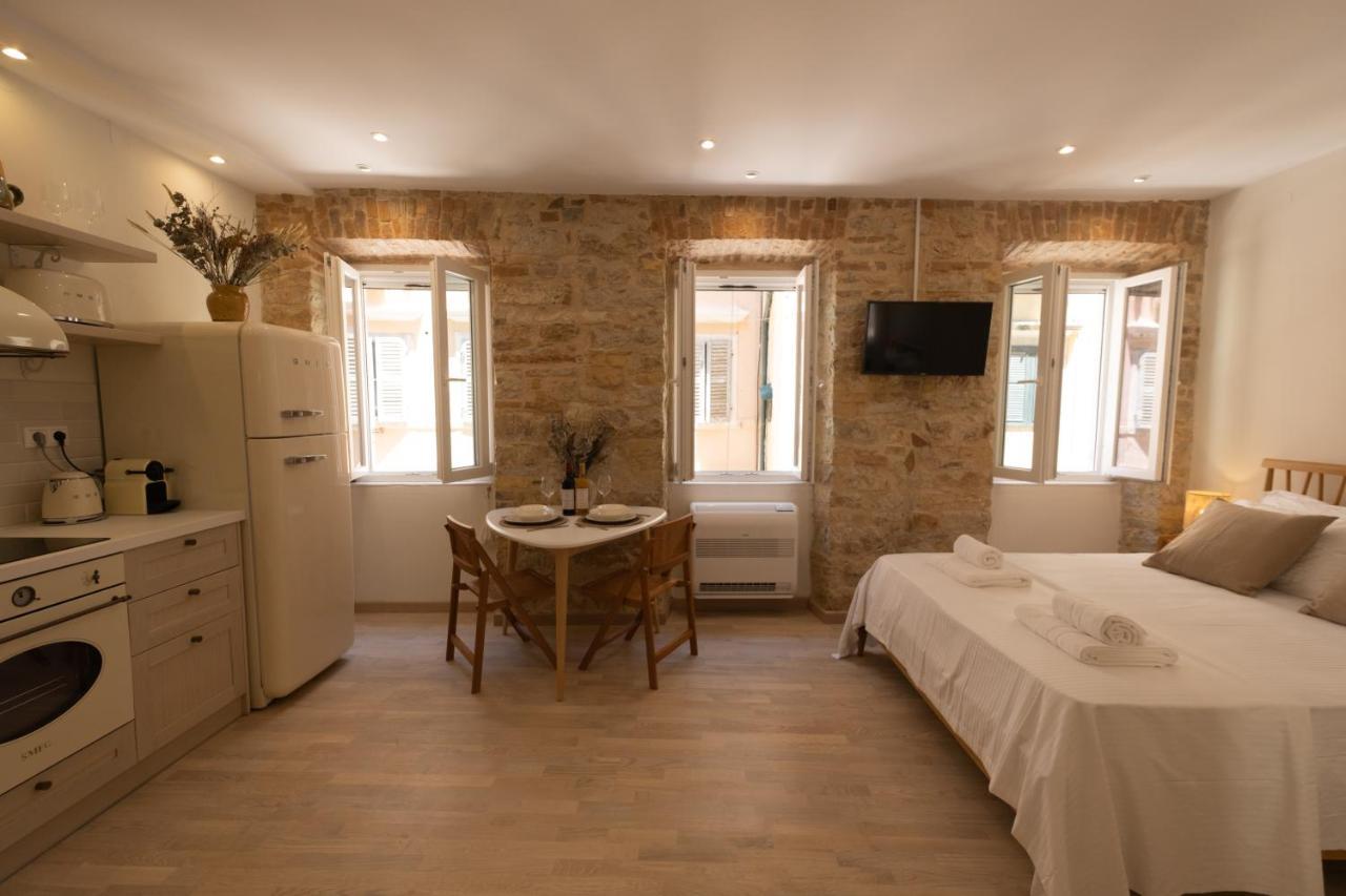 La Corda - Renovated Apartment In Corfu Town Eksteriør billede